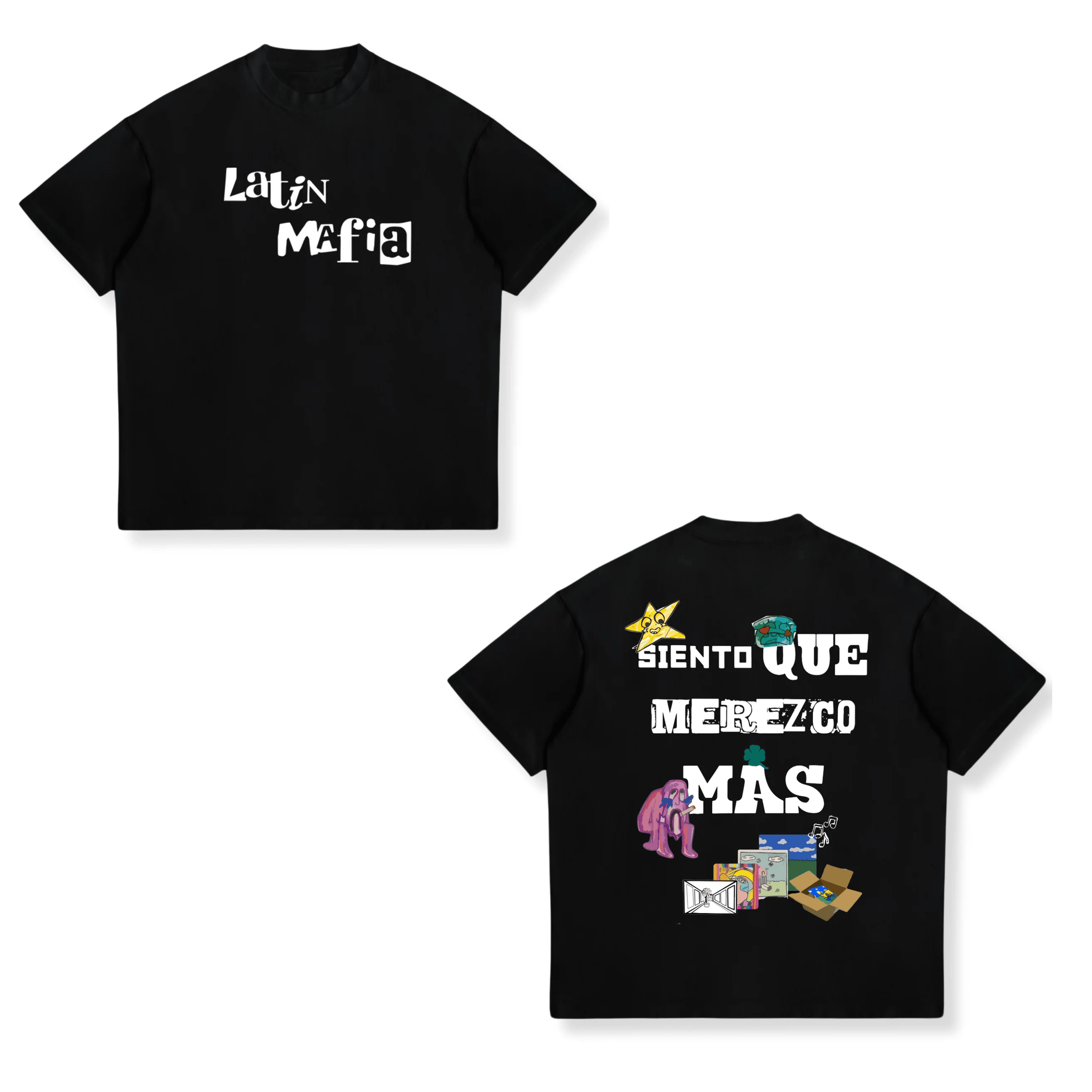 Resultados Para Latin Mafia T-Shirt Siento Que Merezco Mas Shirt Father's Day Gift Ideas