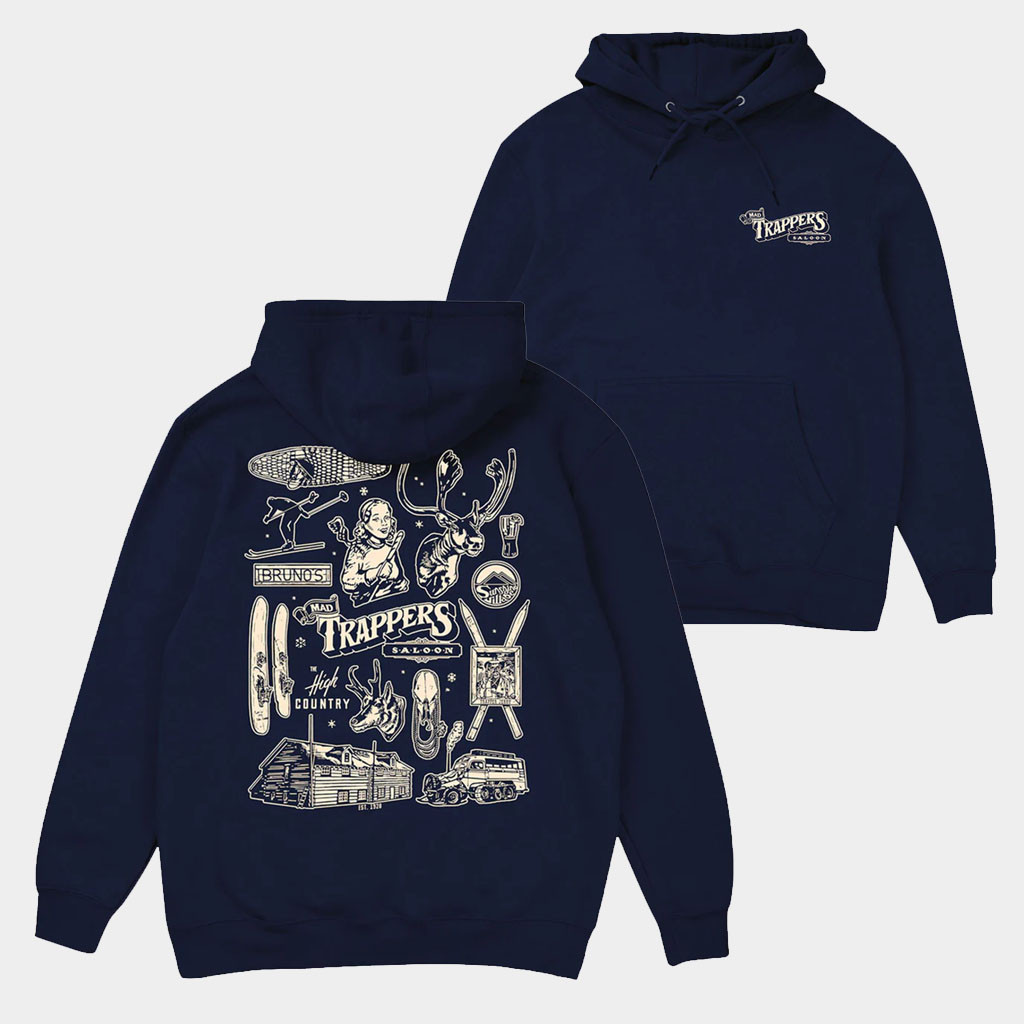Retail Merch Mad Trapper's Heritage Collage Hoodie Good Gifts For Girlfriend