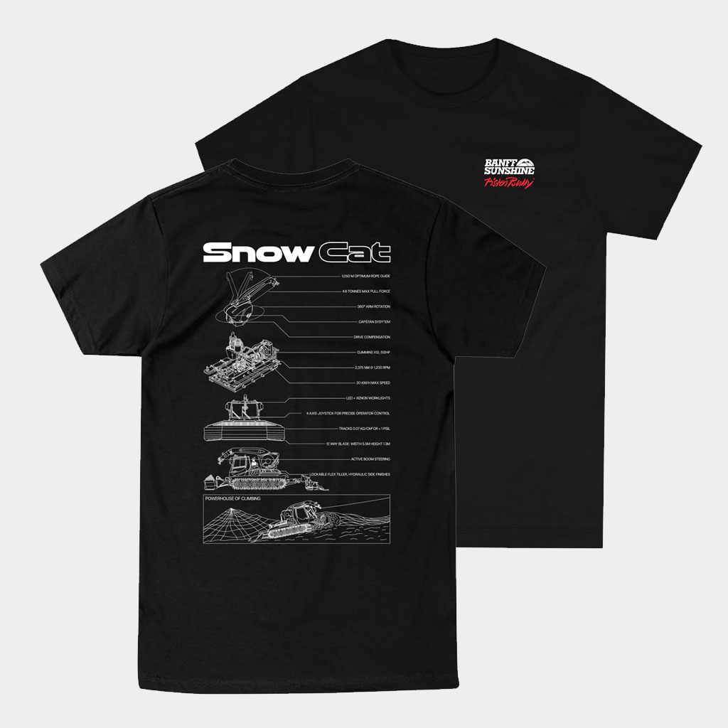 Retail Merch Tech Series Pistenbully Snowcat T-Shirt Birthday Ideas For Boyfriend