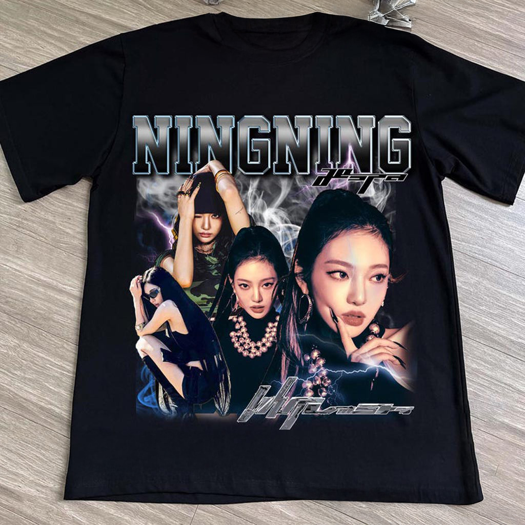Retro Aespa Whiplash NingNing Shirt Aespa Shirt AESPA Synk Parallel Line Tour Shirt Aespa Retro Aespa Whiplash NingNing Shirt Aespa Shirt AESPA Synk Parallel Line Tour Shirt Aespa