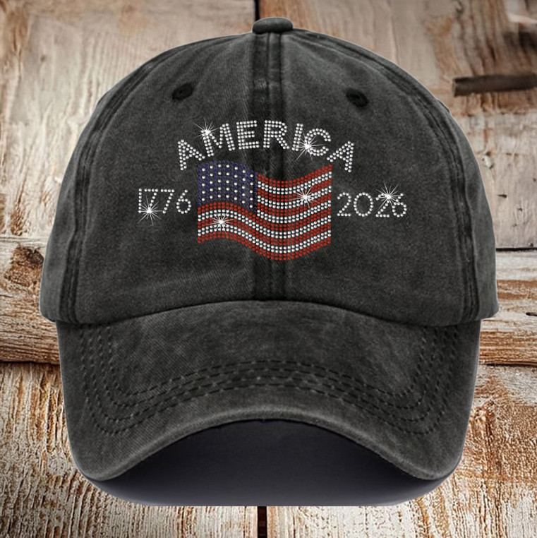 Retro America 250th Anniversary 1776 2026 Hat Independence Day Baseball Cap Gift For Patriots