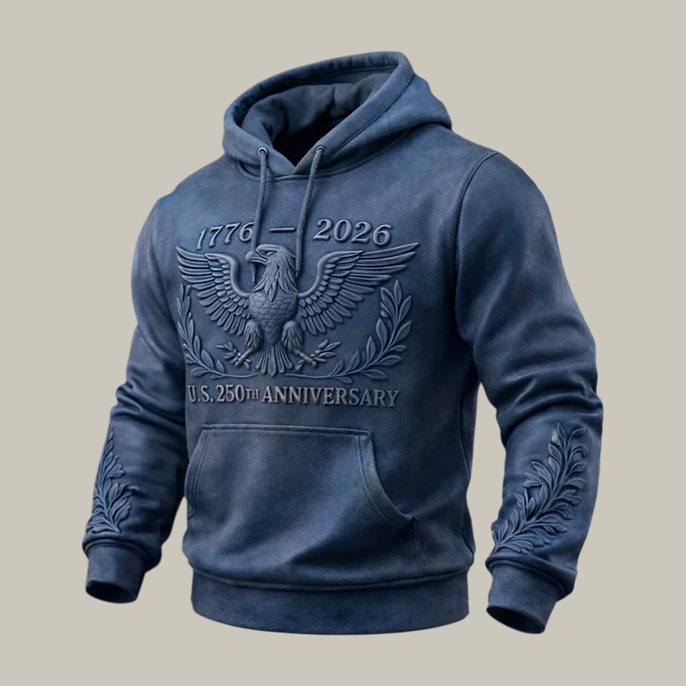 Retro America 250th Anniversary 1776 2026 Hoodie 4th Of July Attire Present For Patriots