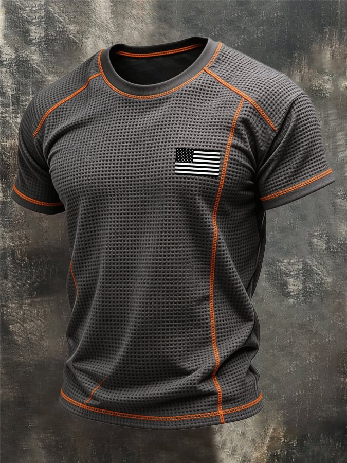 Retro America Anniversary T-Shirt Independence Day Merch Patriotic Gift For Men