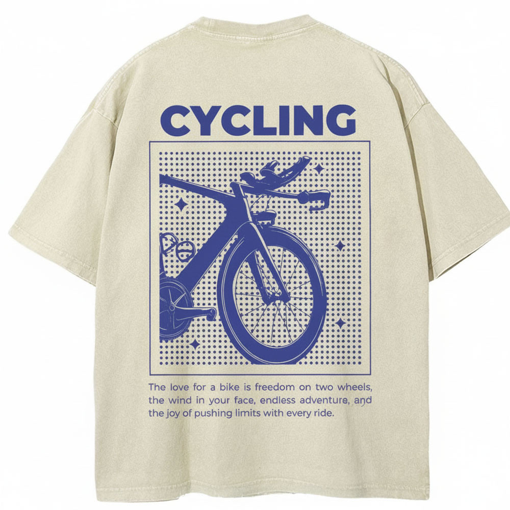 Retro Cycling Club T-Shirt Bike Rider Clothing Best Gift For Bicycle Fan