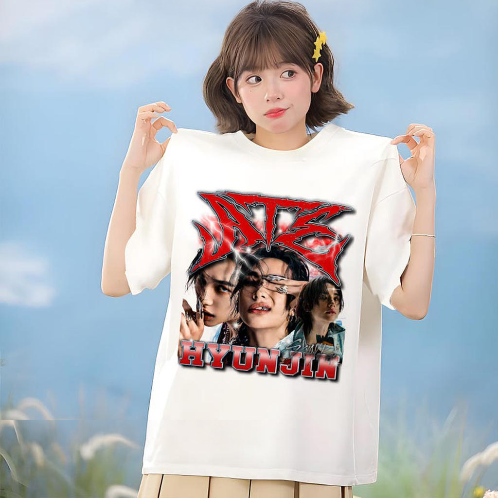 Retro Hyunjin Stray Kids ATE Shirt Stray Kids Domiate World Tour T-shirt Stray Kids World Retro Hyunjin Stray Kids ATE Shirt Stray Kids Domiate World Tour T-shirt Stray Kids World