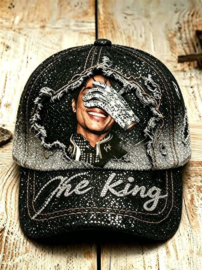 Retro Memorial King Of Music Michael Jackson Hat King Of The Pop Merch Michael Jackson Lover Gift