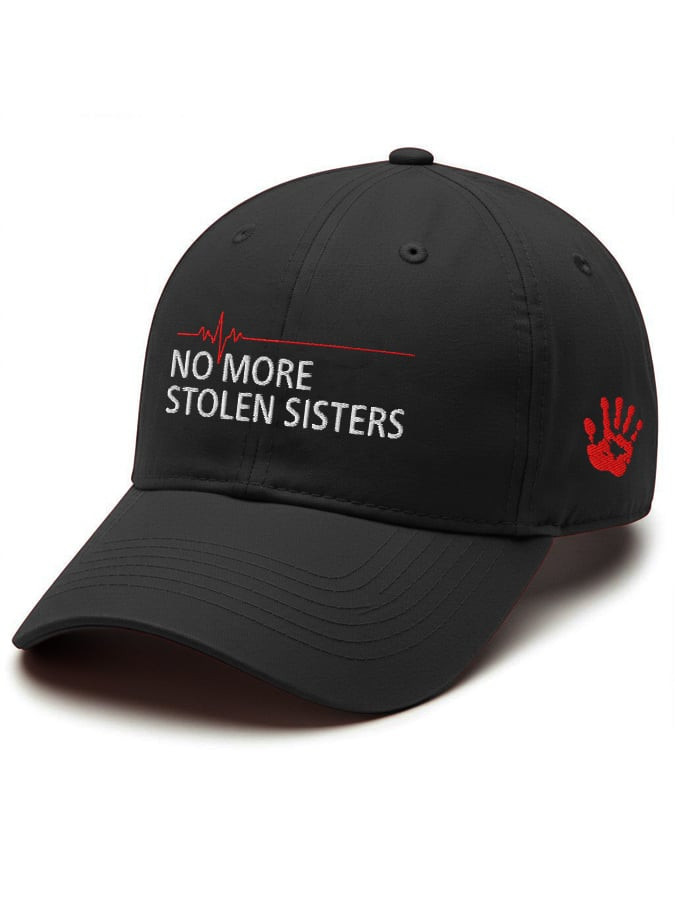 Retro MMIW Awareness Hat No More Stolen Sisters MMIW Awareness Baseball Cap