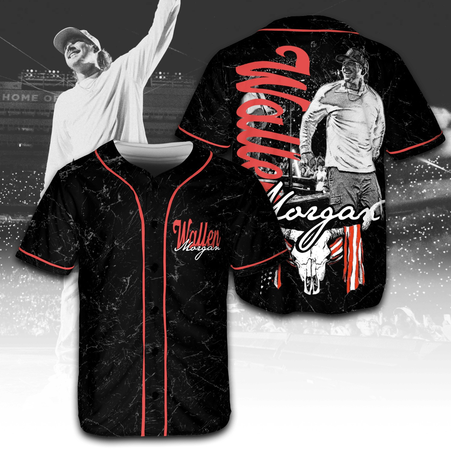 Retro Morgan Wallen I'm The Problem Tour Country Music Jersey Cool Shirt For Morgan Wallen Fans