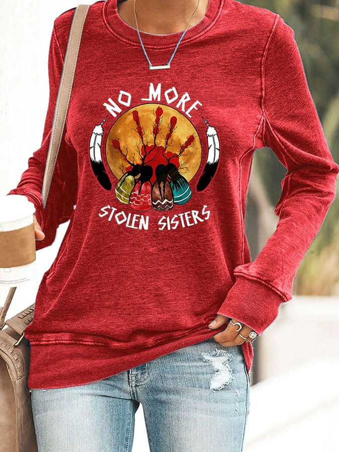 Retro Native American Heritage Month Sweatshirt Awareness Apparel Gift For Mother
