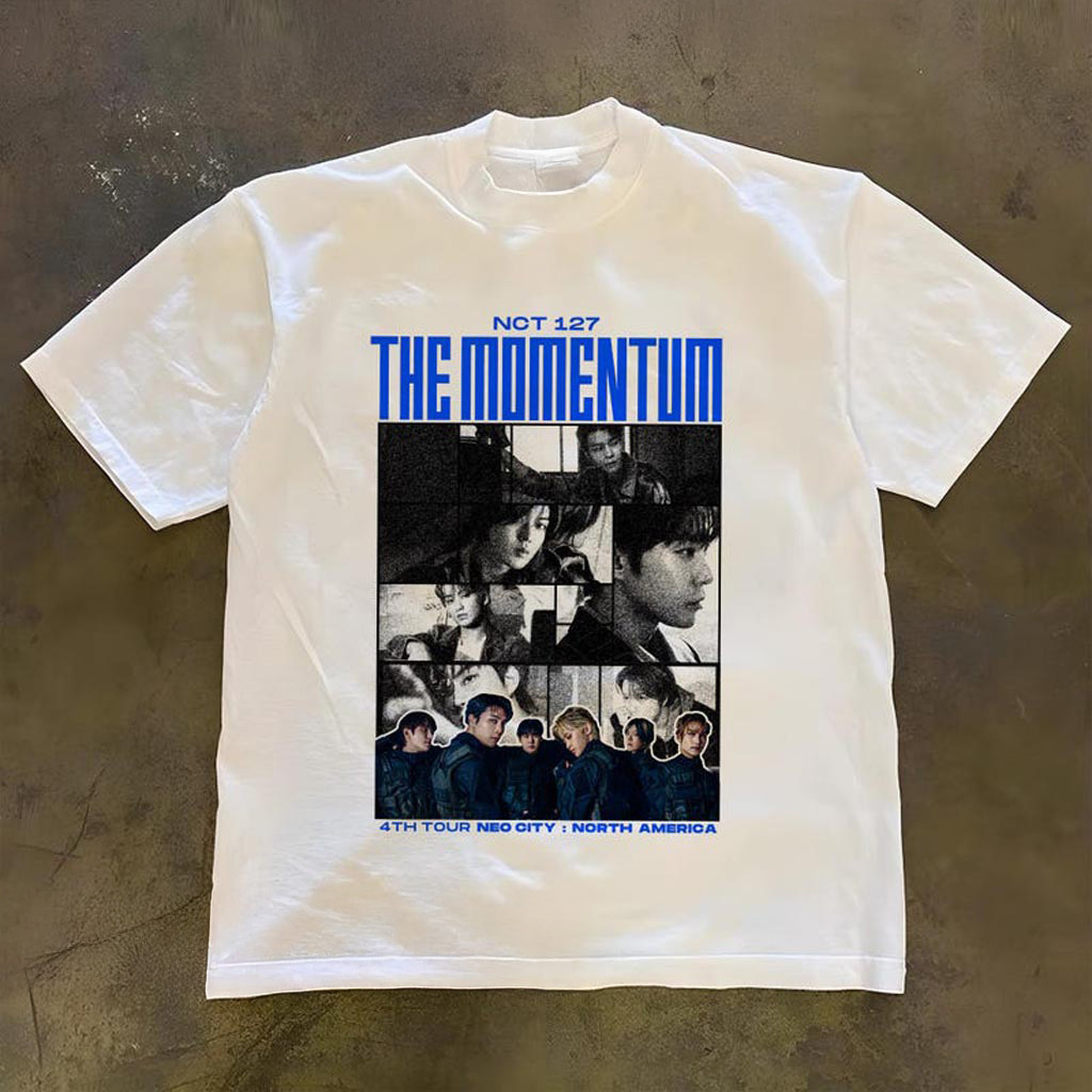 Retro NCT 127 Shirt NCT 127 Neo City The Momentum Shirt NCT127 4th Tour Neo City Tshirt NCT Retro NCT 127 Shirt NCT 127 Neo City The Momentum Shirt NCT127 4th Tour Neo City Tshirt NCT