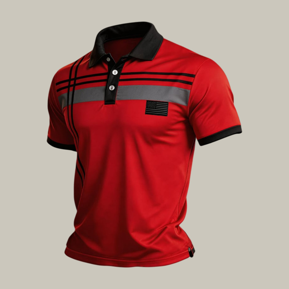 Retro Patrioic American Flag Polo Shirt 250Th Anniversary Apparel Present Idea For Patriots