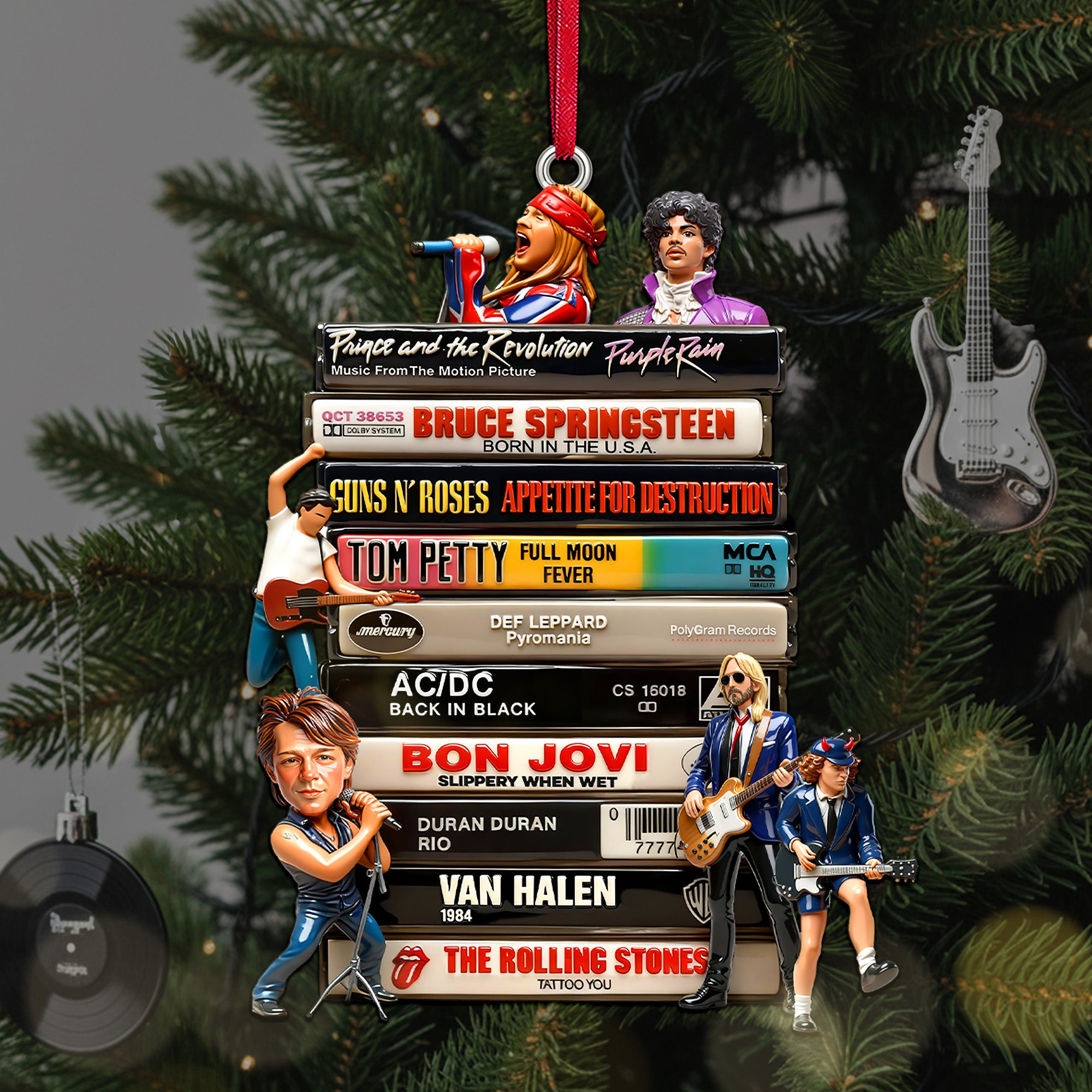 Retro - Personalized Gifts For Christmas Ornament - Christmas Ornament Gift Idea