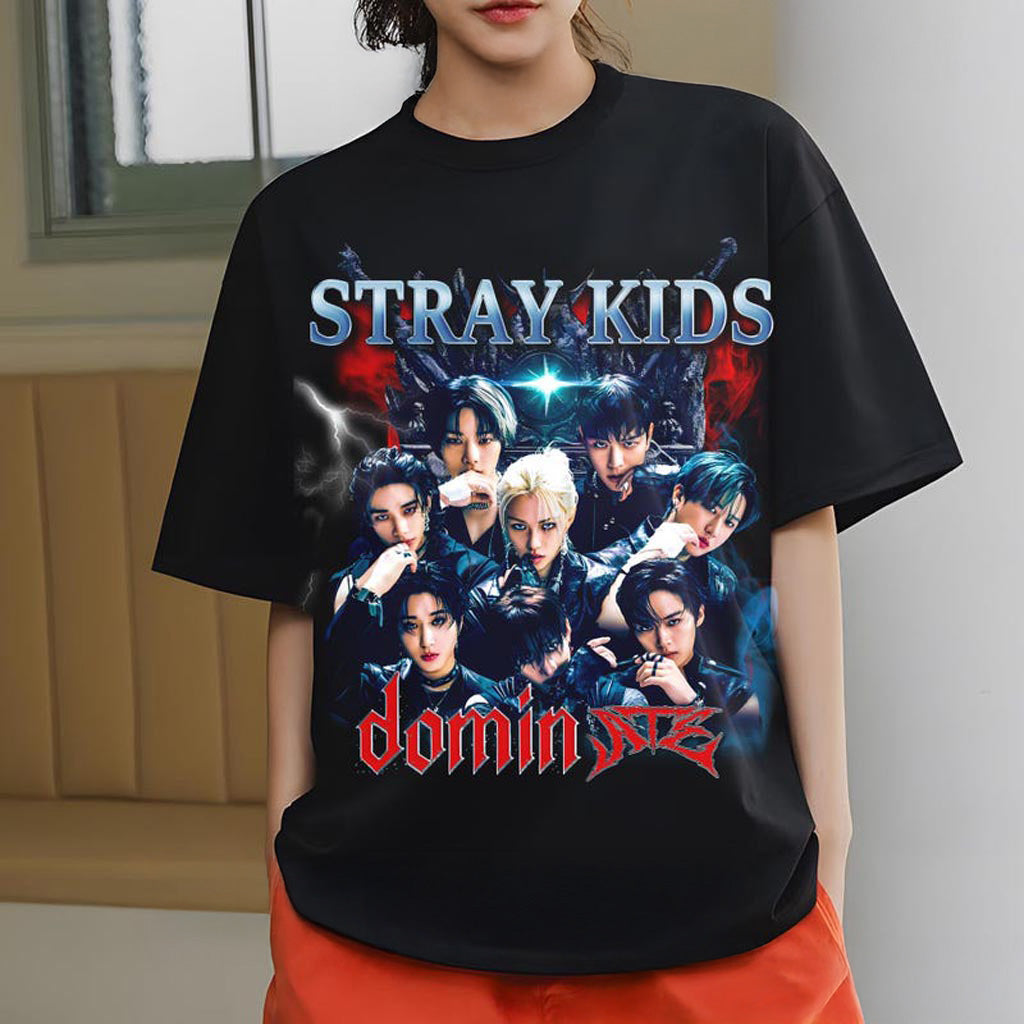 Retro Stray Kids Domiate World Tour T-shirt, Stray Kids World Tour Hoodie, Stray Kids Domiate Retro Stray Kids Domiate World Tour T-shirt, Stray Kids World Tour Hoodie, Stray Kids Domiate