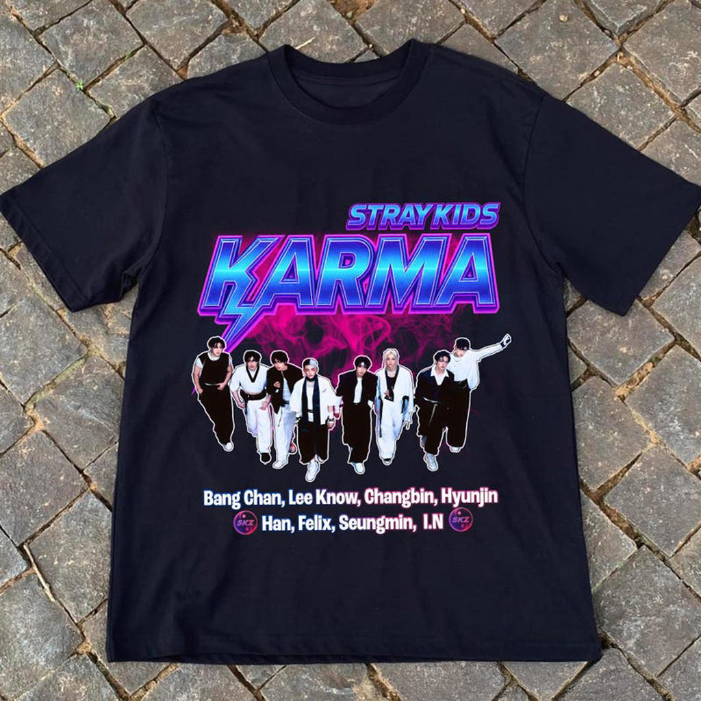 Retro Stray Kids Karma Shirt SKZ Karma Beep Sweatshirt Stray Kids Ceremony Shirt Stray Kids Retro Stray Kids Karma Shirt SKZ Karma Beep Sweatshirt Stray Kids Ceremony Shirt Stray Kids