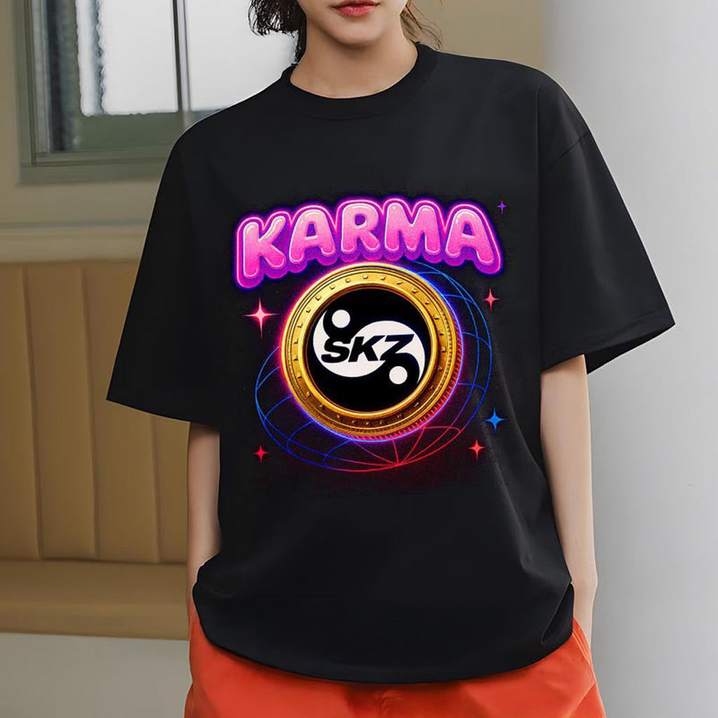 Retro Stray Kids Karma Shirt, SKZ Karma Sweatshirt, Stray Kids Ceremony Shirt, Stray Kids Retro Stray Kids Karma Shirt, SKZ Karma Sweatshirt, Stray Kids Ceremony Shirt, Stray Kids