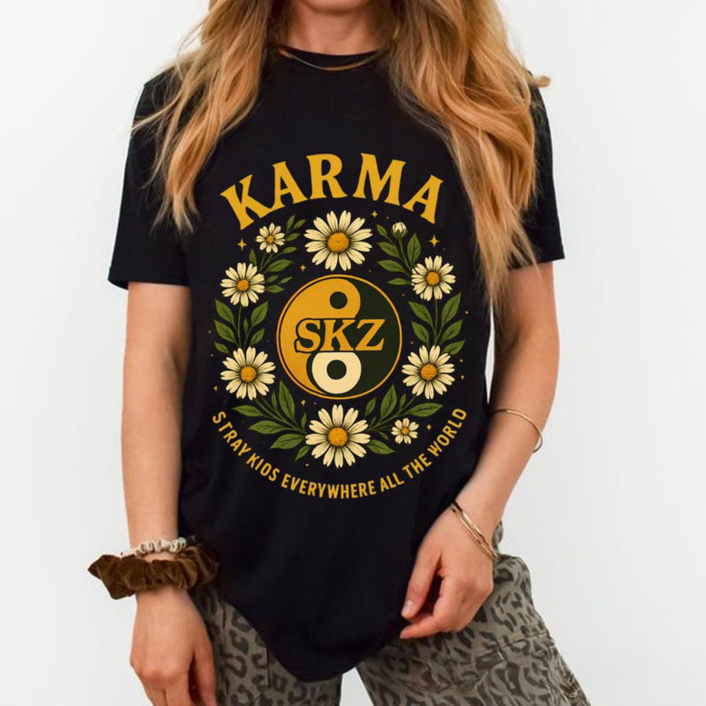 Retro Stray Kids Karma Shirt SKZ Karma Sweatshirt Stray Kids Karma Comeback Shirt Stray Kids Retro Stray Kids Karma Shirt SKZ Karma Sweatshirt Stray Kids Karma Comeback Shirt Stray Kids
