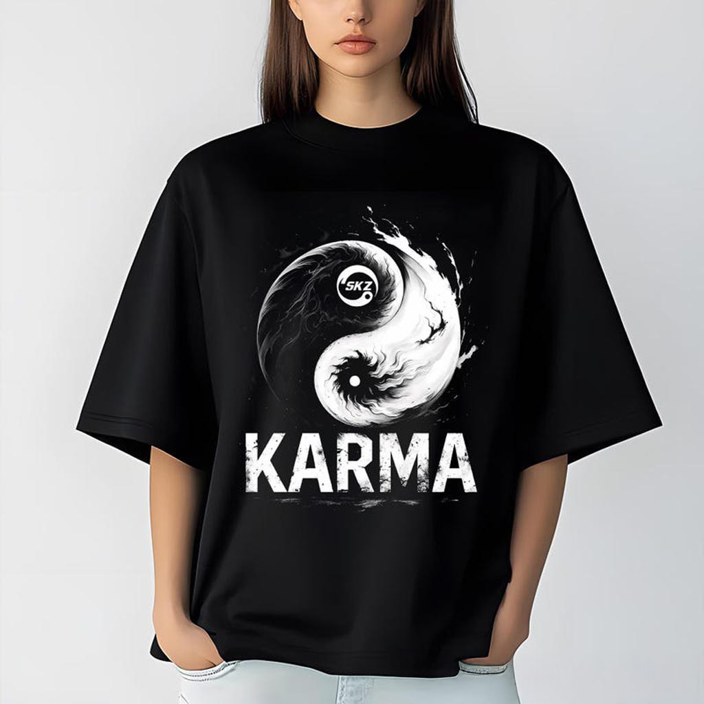 Retro Stray Kids Karma Shirt Vintage SKZ Karma Sweatshirt Stray Kids Karma Sport Shirt Stray Retro Stray Kids Karma Shirt Vintage SKZ Karma Sweatshirt Stray Kids Karma Sport Shirt Stray