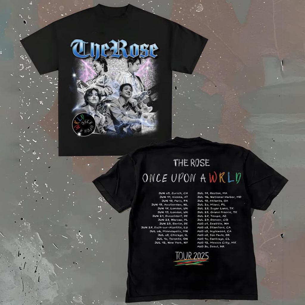 Retro The Rose Once Upon AWRLD Tour Shirt The Rose WRLD Road Map Sweatshirt The Rose WRLD Retro The Rose Once Upon AWRLD Tour Shirt The Rose WRLD Road Map Sweatshirt The Rose WRLD