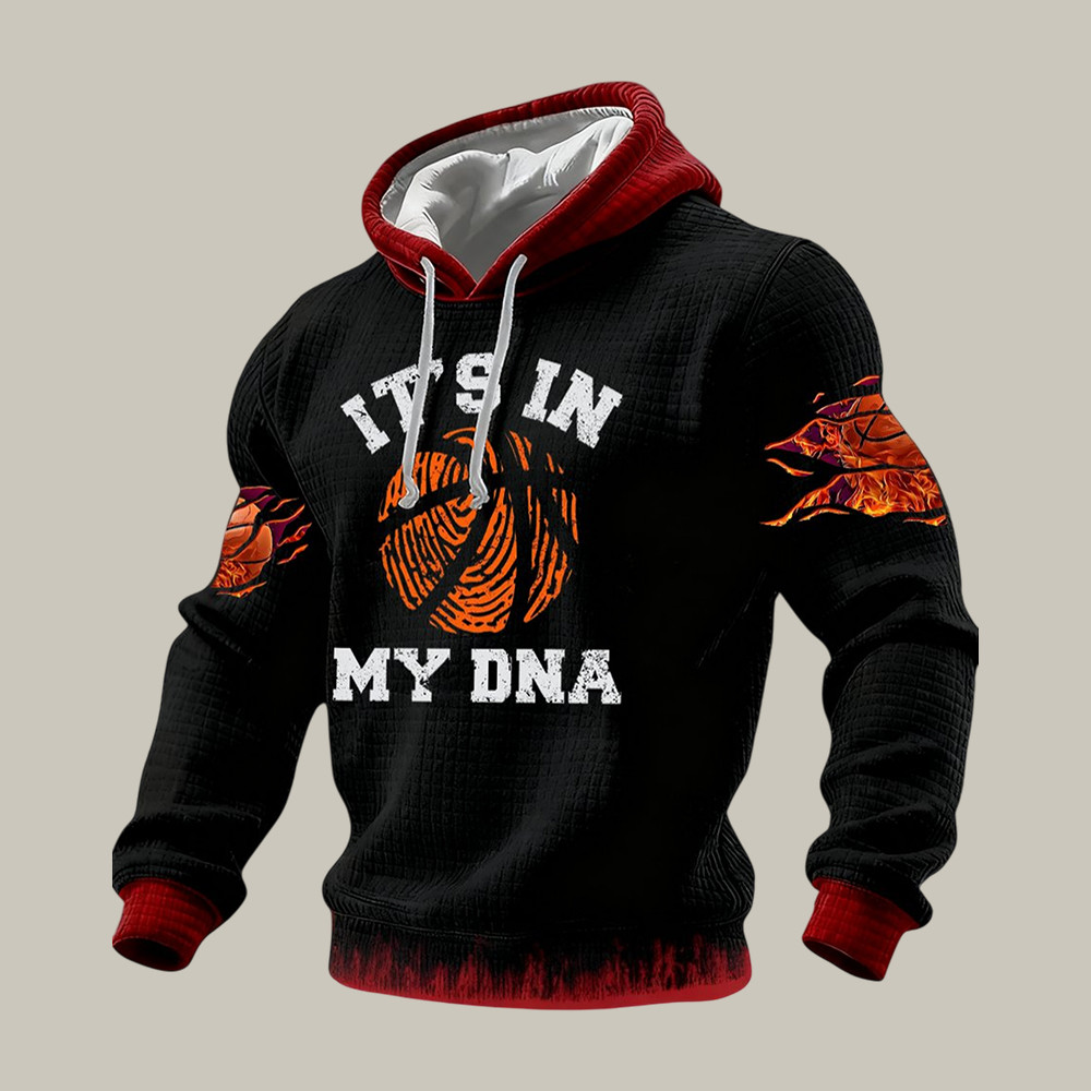 Retro This Is In my DNA Basketball Hoodie Basketball Apparel Gift For Father