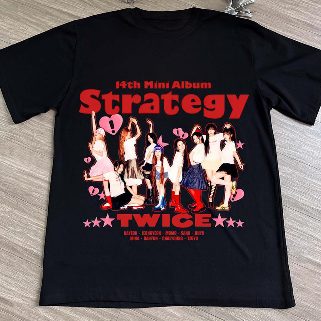 Retro Twice Srategy Shirt Guess My Strategy Sweatshirt TWICE 14th Mini Album Shirt Twice Retro Twice Srategy Shirt Guess My Strategy Sweatshirt TWICE 14th Mini Album Shirt Twice