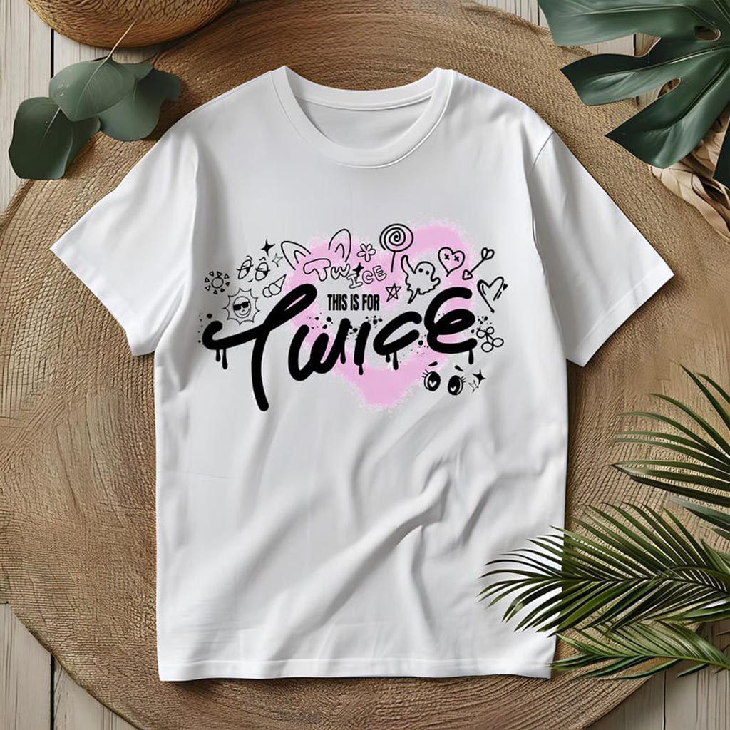 Retro Twice This Is For World Tour Shirt This Is Four Twice T-Shirt Gifts For Friends Retro Twice This Is For World Tour Shirt This Is Four Twice T-Shirt Gifts For Friends