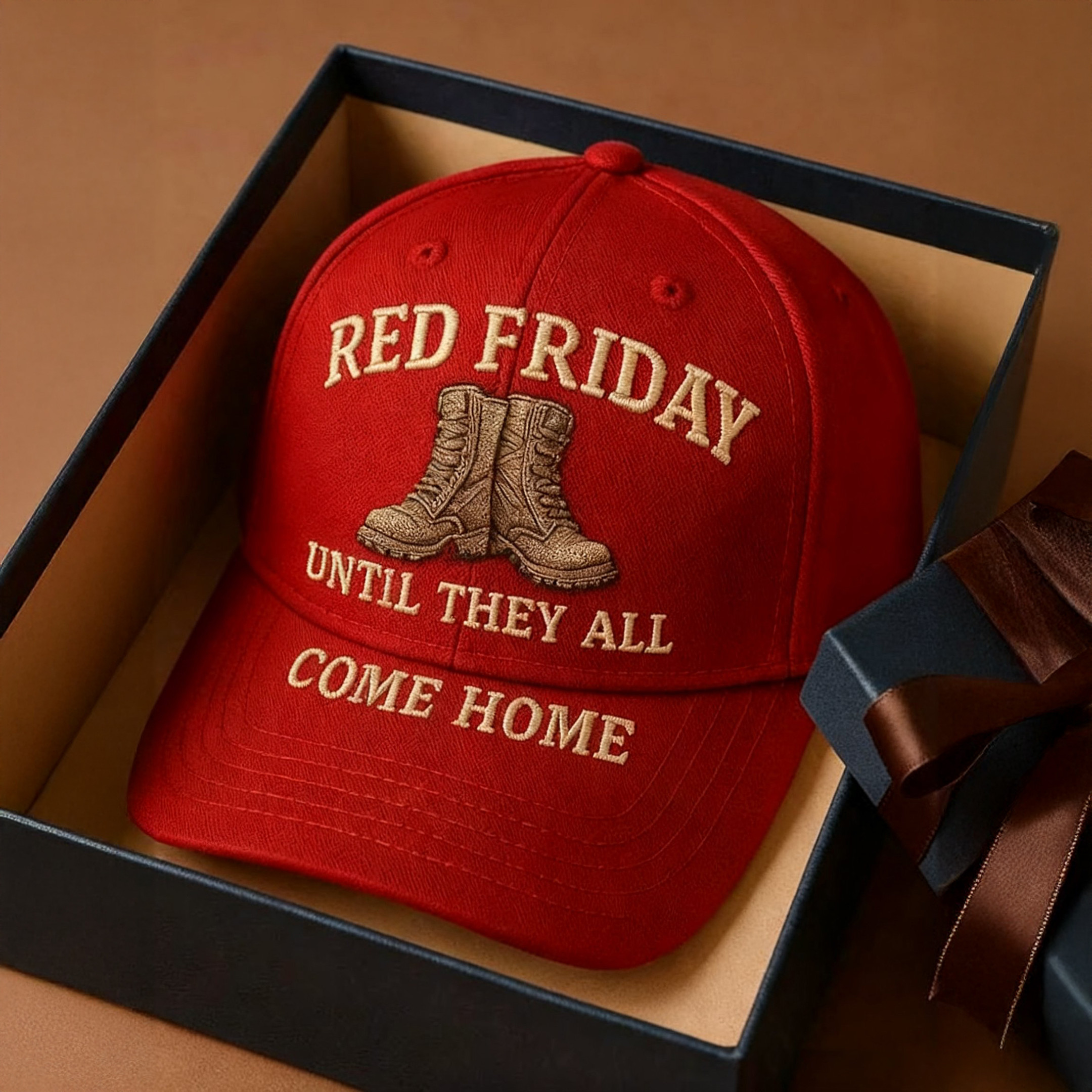 Retro US Red Friday Until They Come Home Hat Red Friday Baseball Cap Gift For Him