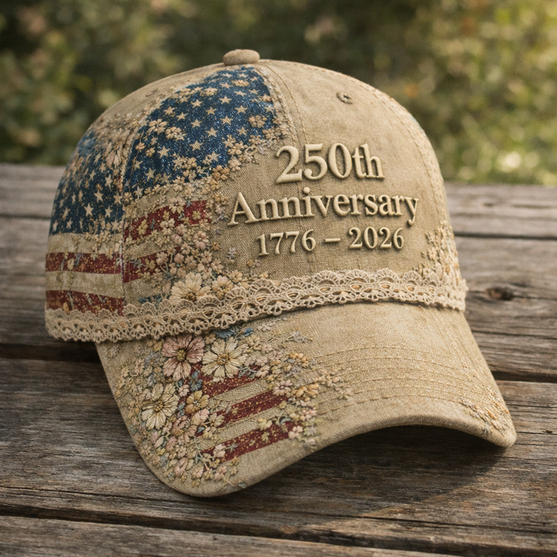 Retro USA 250Th Anniversary 1776 2026 Vintage Hat Independence Day 2026 Baseball Cap
