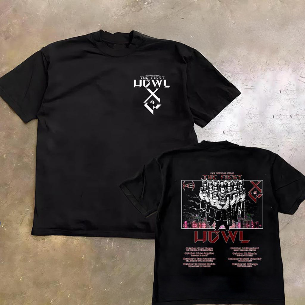 Retro XG 1st World Tour Shirt Xg The first HOWL T-Shirt XG Tour 2024 Merch Him Her Gifts Retro XG 1st World Tour Shirt Xg The first HOWL T-Shirt XG Tour 2024 Merch Him Her Gifts