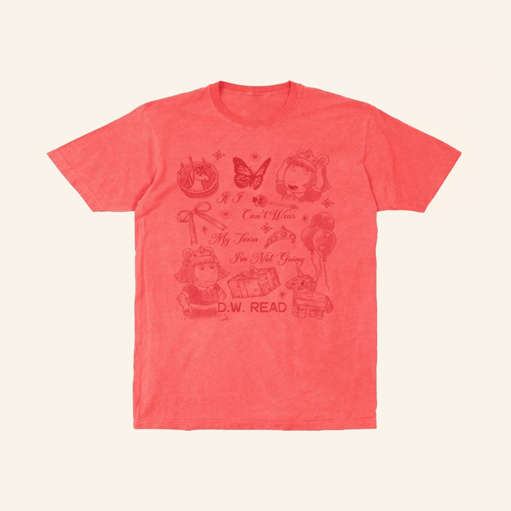 Retrokid Merch Arthur DW Read Not Going T-Shirt Gift Ideas For Husband