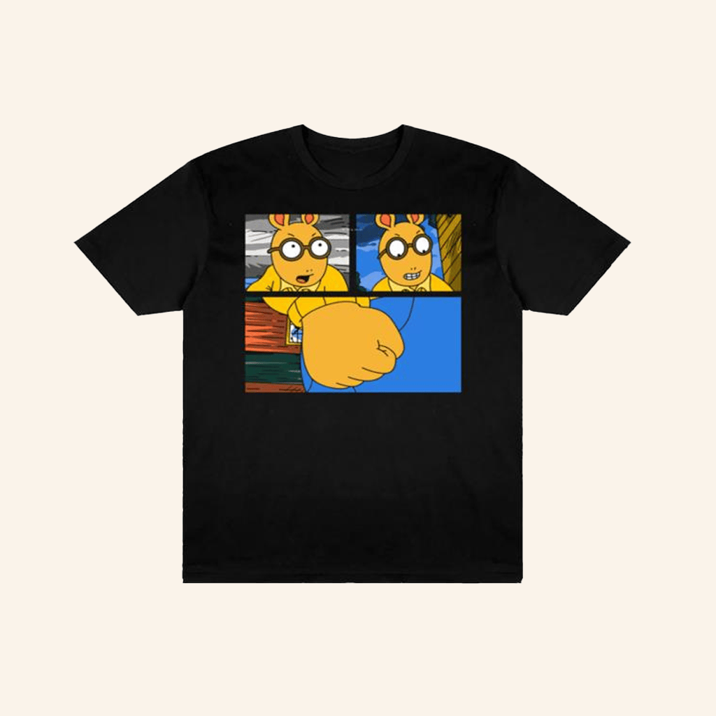 Retrokid Merch Arthur Fist T-Shirt Black Gifts For Friends Retrokid Merch Arthur Fist T-Shirt Black Gifts For Friends