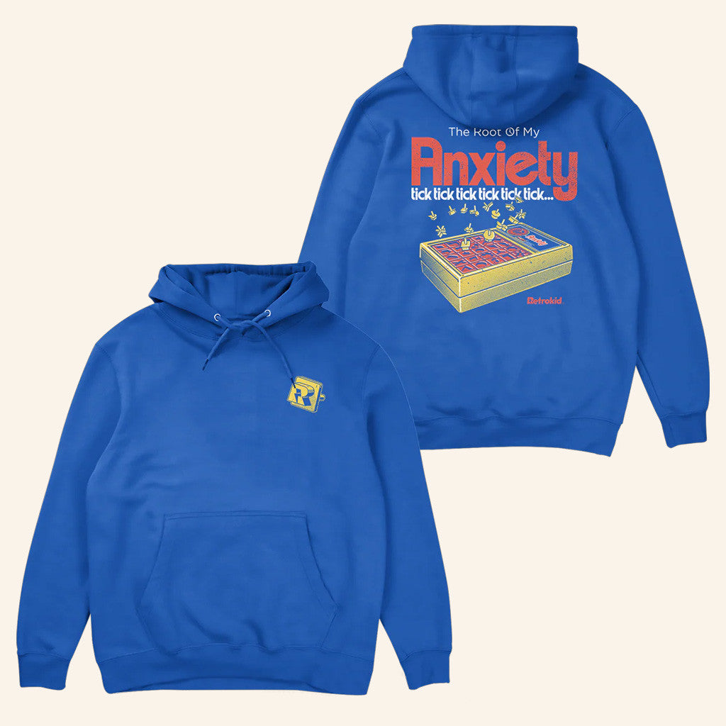 Retrokid Merch Retrokid Originals Anxiety Hoodie Royal Presents For Boyfriend Retrokid Merch Retrokid Originals Anxiety Hoodie Royal Presents For Boyfriend