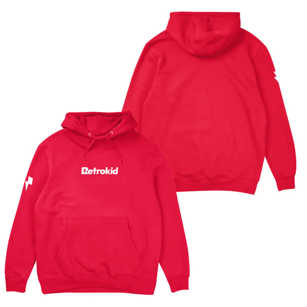 Retrokid Merch Retrokid Originals Signature Hoodie Red Gifts For Friends Retrokid Merch Retrokid Originals Signature Hoodie Red Gifts For Friends