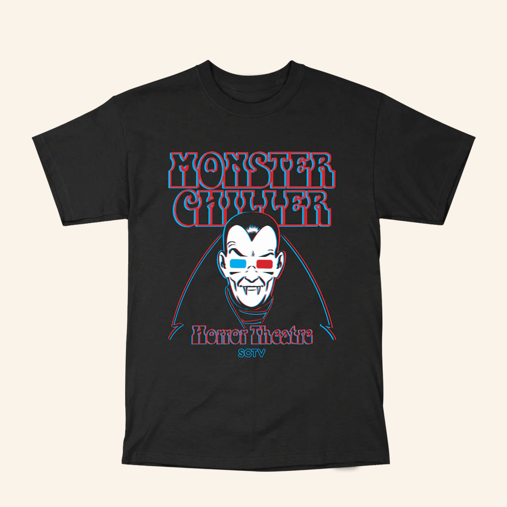 Retrokid Merch SCTV Count Floyd T-Shirt Monster Chiller Horror Theatre Shirt Gifts For Men Retrokid Merch SCTV Count Floyd T-Shirt Monster Chiller Horror Theatre Shirt Gifts For Men