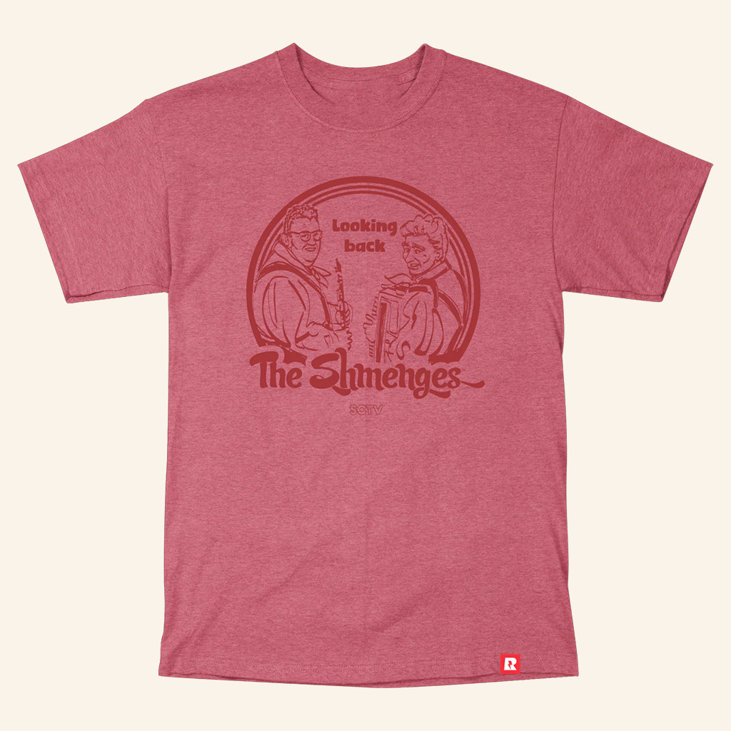 Retrokid Merch SCTV Happy Wanderers T-Shirt The Shmenges Looking Back Shirt Gifts For Friends