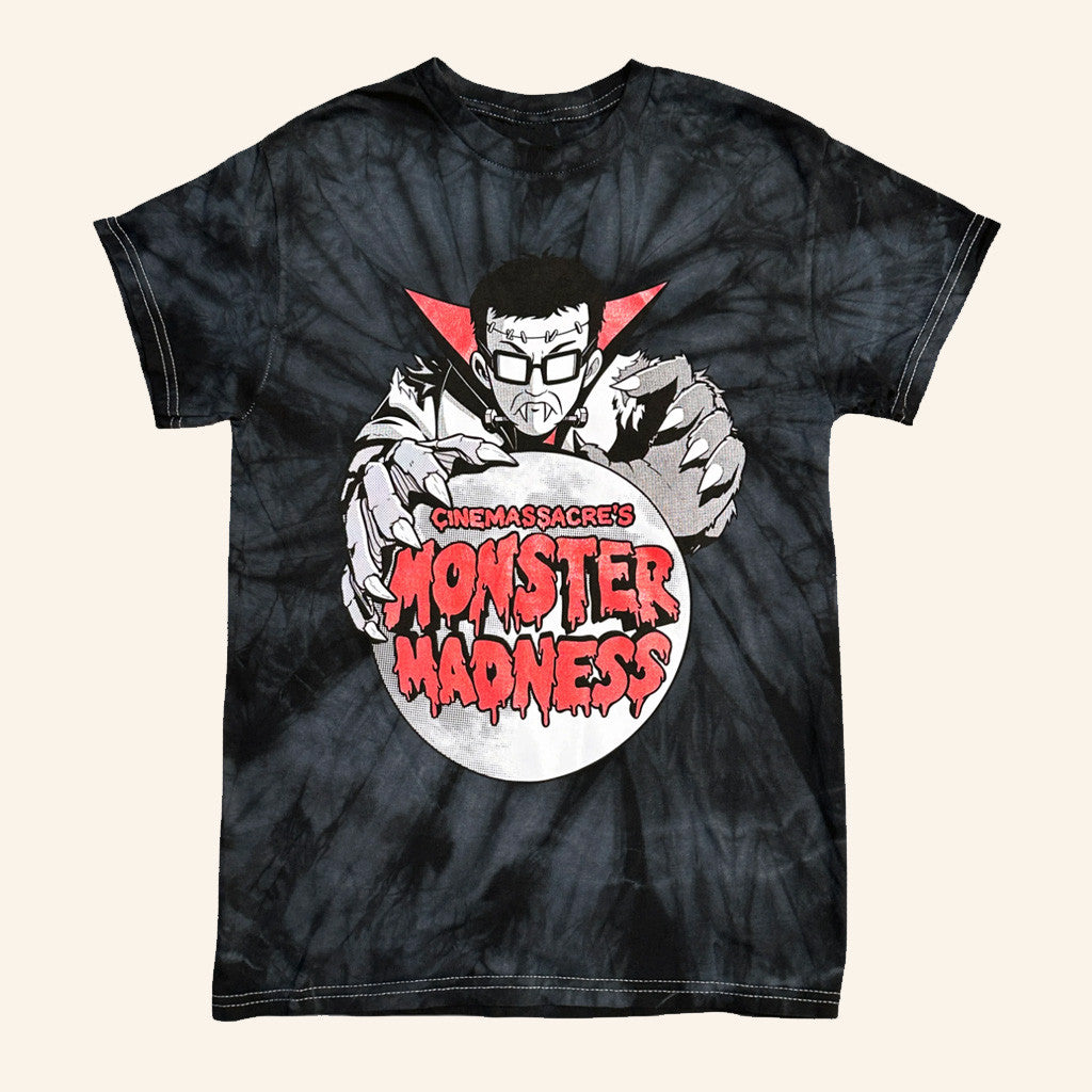 Retroware Merch Cinemassacre Monster Madness Tie-Dye T-Shirt Gifts For Boyfriend