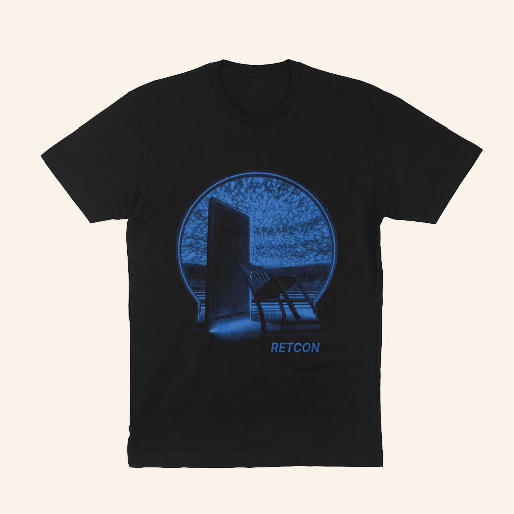 Retroware Merch Red Vox Retcon Album Cover Black T-Shirt Gifts For Brothers