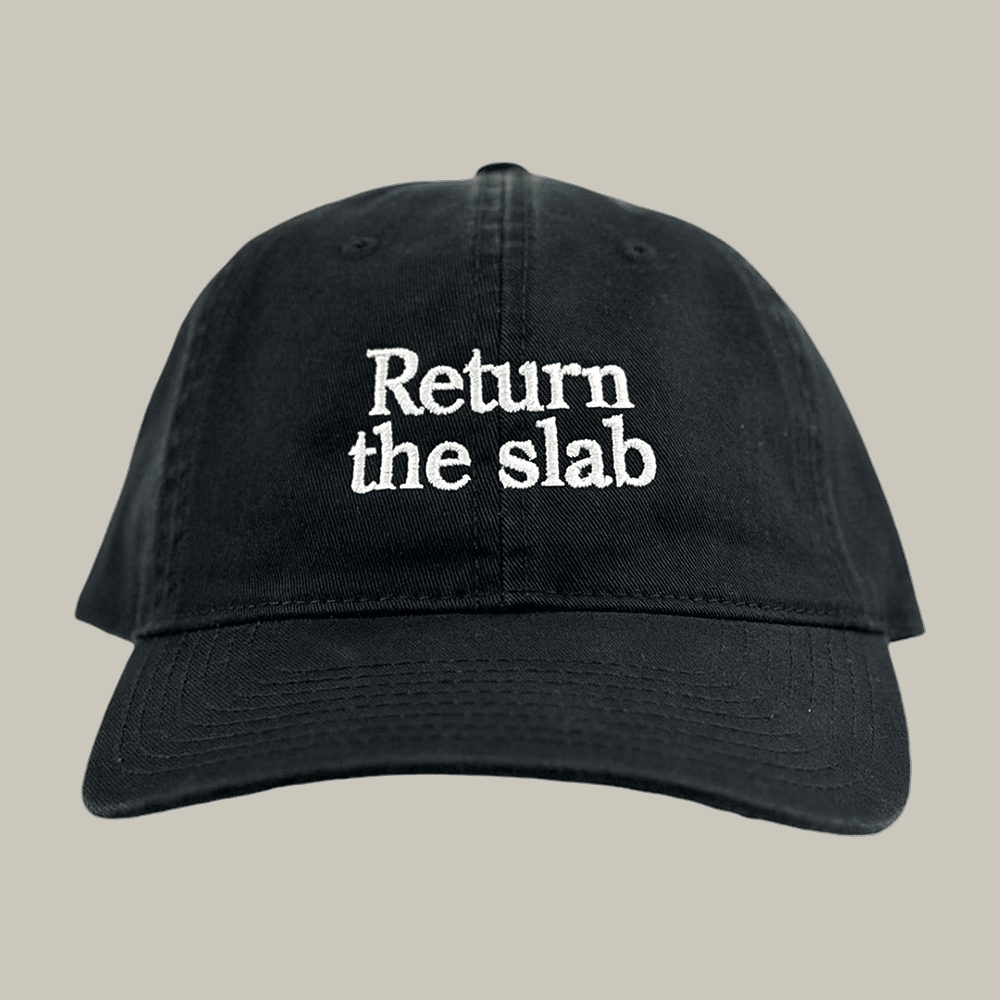 Return The Slab Hat Courage the Cowardly Dog Baseball Cap Funny Gift For Courage Fans