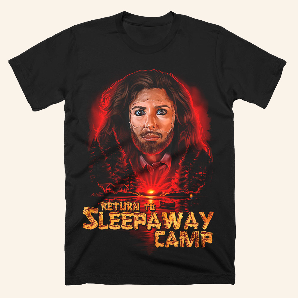 Return To Sleepaway Camp Someone Is Watching T-Shirt Halloween Themed Clothes Him Gifts Return To Sleepaway Camp Someone Is Watching T-Shirt Halloween Themed Clothes Him Gifts
