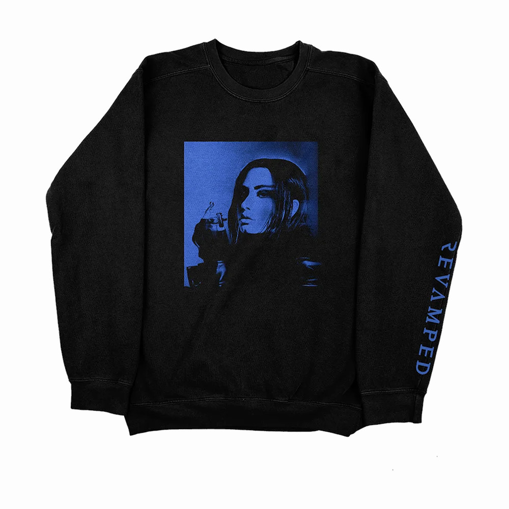 Revamped Demi Lovato Sweatshirt Demi Lovato Portrait Apparel Music Lover Gift For Her