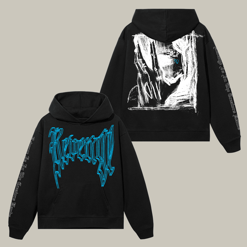 Revenge Alone Hoodie Revenge Hooded Sweatshirt Present For XXXTentacion Fans