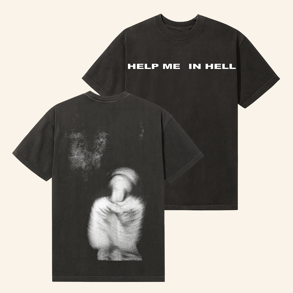 Revenge Merch Help Me In Hell T-Shirt Music Lover Gift Ideas For Him