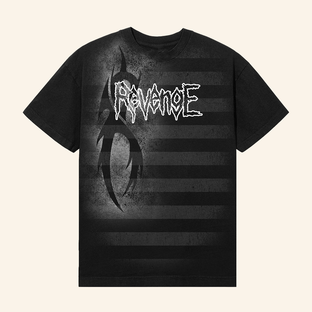 Revenge Merch Psychosocial Black T-Shirt Gift Ideas For Music Lovers