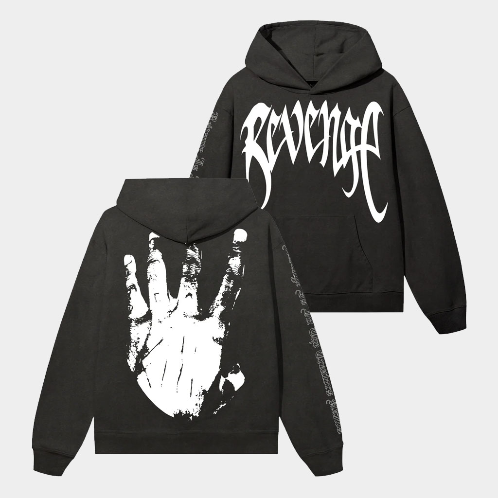 Revenge Merch X Kill Hoodie Hand Revenge Hoodie Best Gifts For Boyfriend-1 Revenge Merch X Kill Hoodie Hand Revenge Hoodie Best Gifts For Boyfriend-1