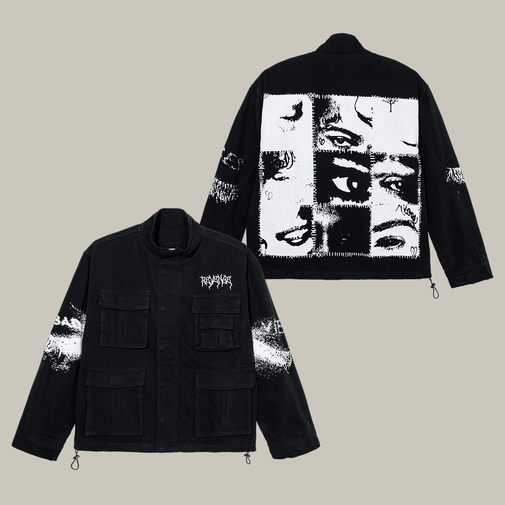 Revenge X Cult Army Jacket Streetwear XXXTentacion Apparel Fan Gift