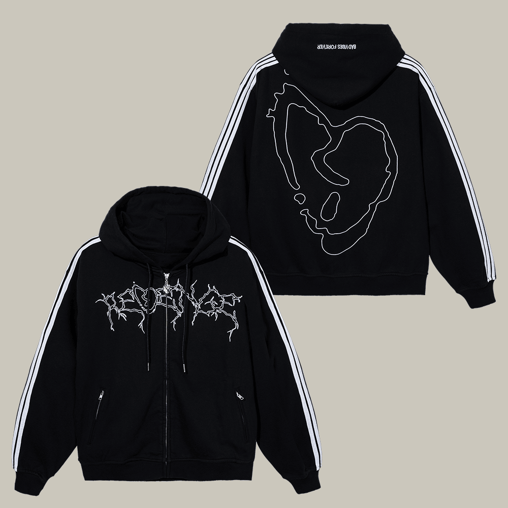 Revenge x XXXTentacion Broken Heart Zip Hoodie Revenge Hooded Sweatshirt Gift For Her