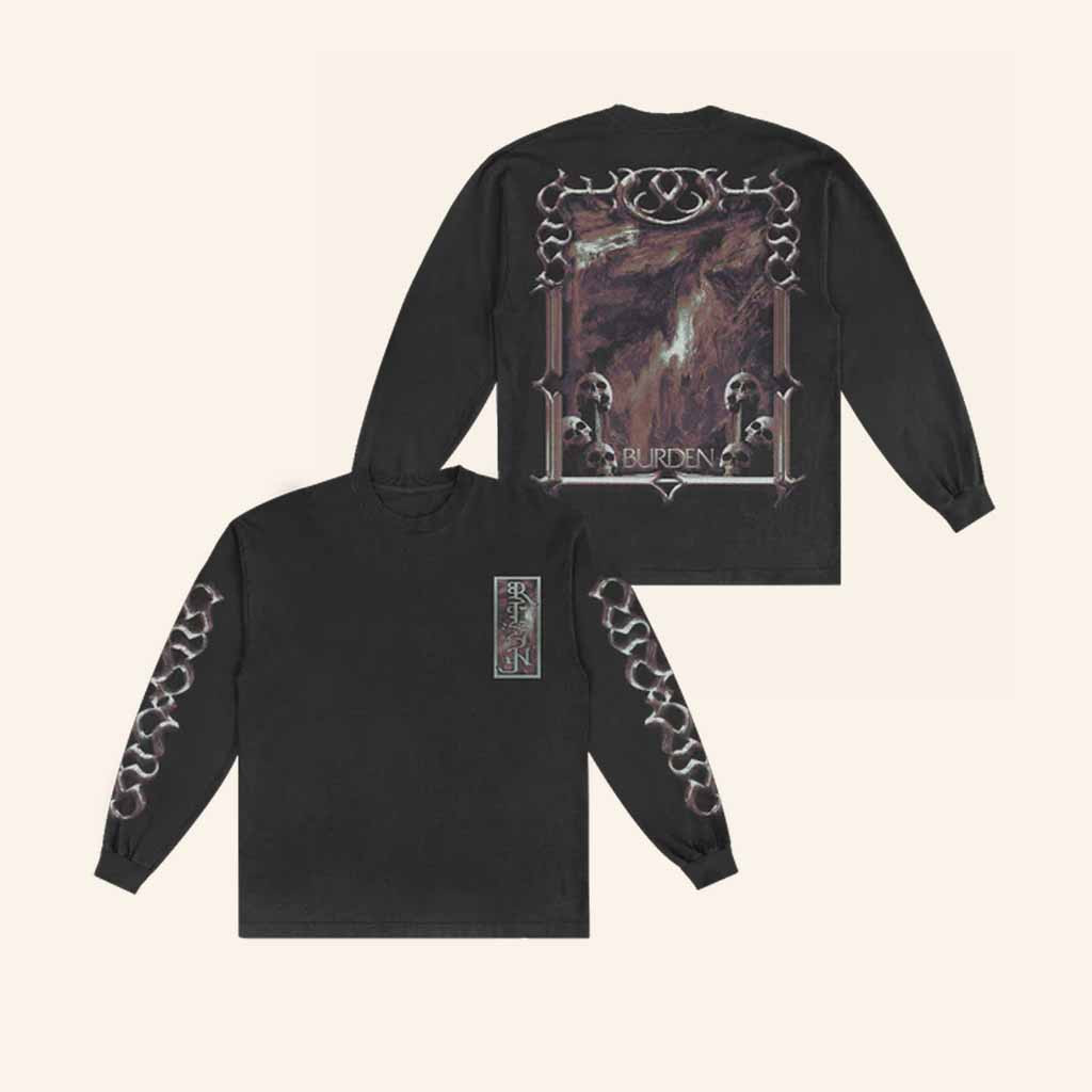 REZN Merch Burden Long Sleeve Shirt Best Gifts For Music Lovers REZN Merch Burden Long Sleeve Shirt Best Gifts For Music Lovers