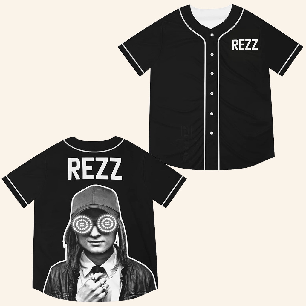 Rezz Merch REZZ Black Out Jersey Christmas Gift Ideas For DJ Fan