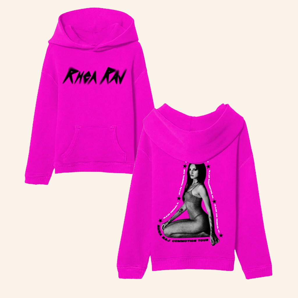 Rhea Raj Merch Commotion Hoodie Best Gifts For Music Lovers Rhea Raj Merch Commotion Hoodie Best Gifts For Music Lovers