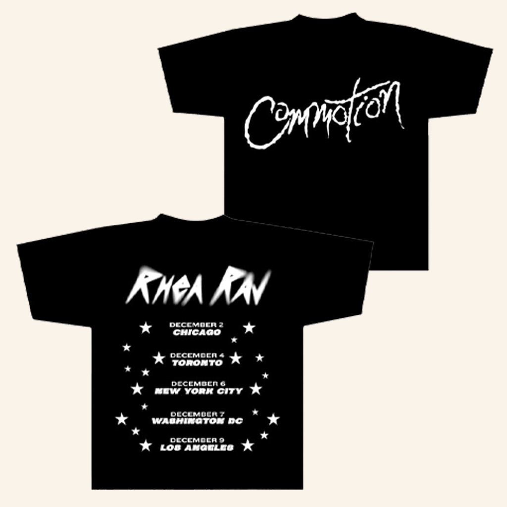 Rhea Raj Merch Commotion T-Shirt Gift Ideas For Music Lovers
