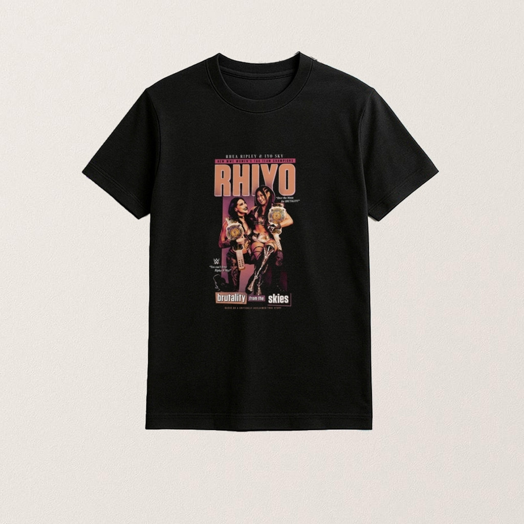 Rhea Ripley And Iyo Sky Rhiyo Tag Team Champions Shirt Gifts For Fans